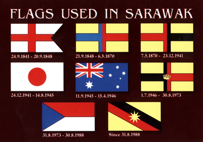 sarawak flags